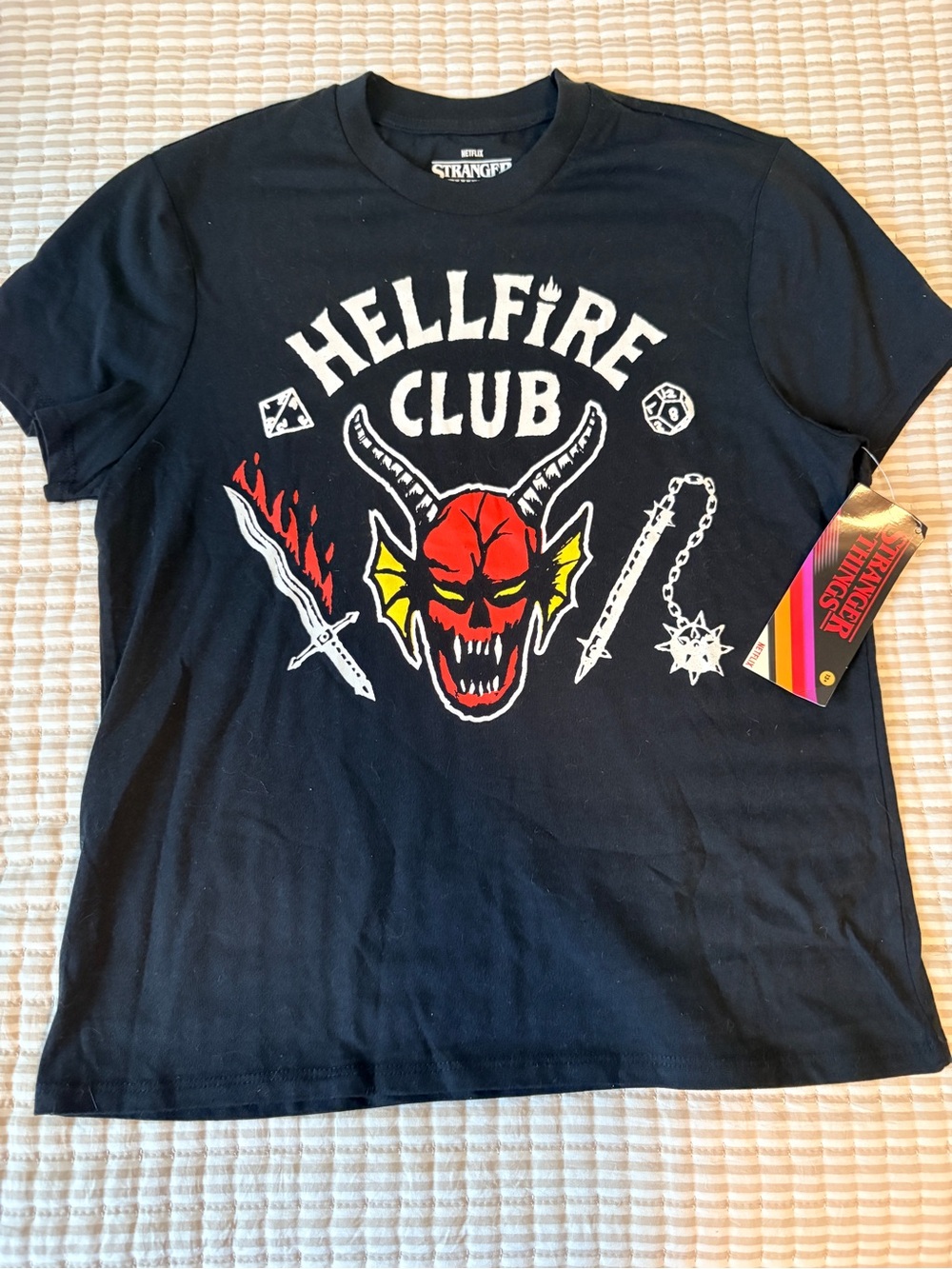 ❤️‍🔥 NWT Stranger Things Hellfire Club Shirt Graphic Tee M
